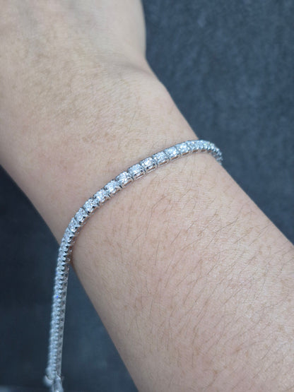 14K Diamond Tennis Bracelet