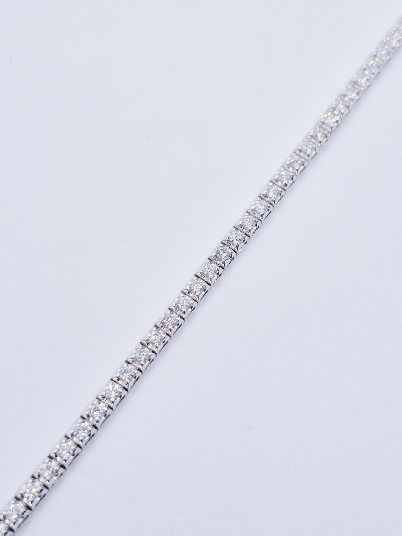 14K Diamond Tennis Bracelet