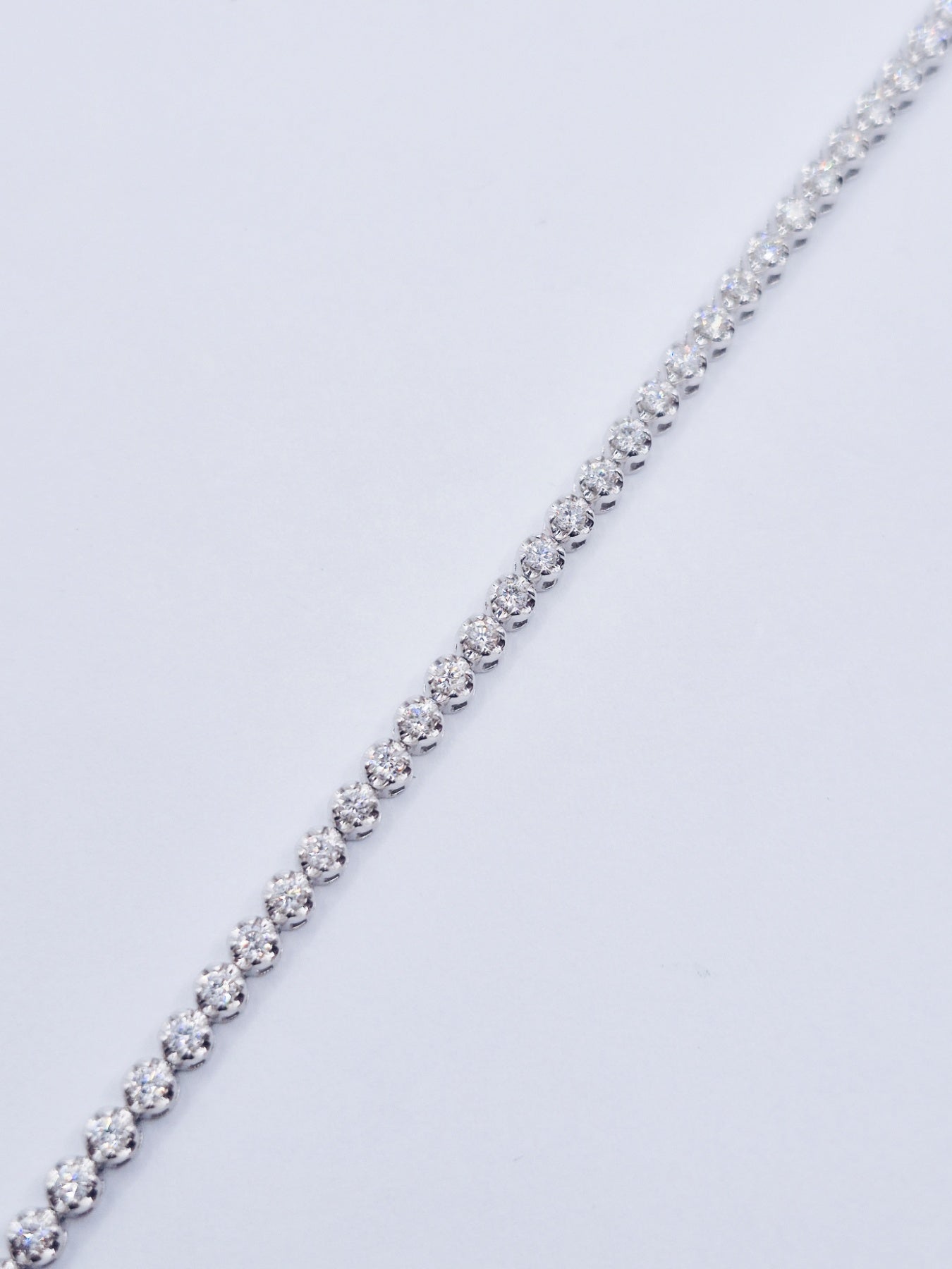 14K Diamond Tennis Bracelet