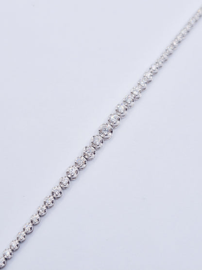 14K Diamond Tennis Bracelet