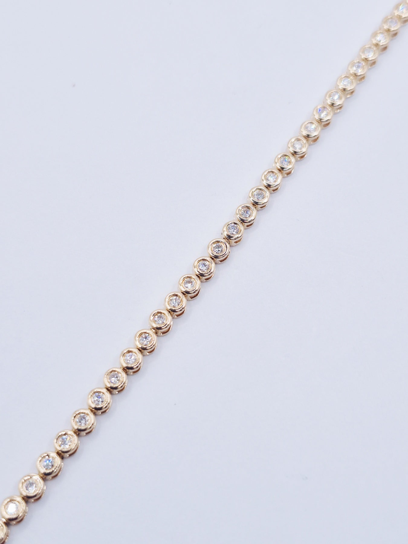 14K Diamond Tennis Bracelet