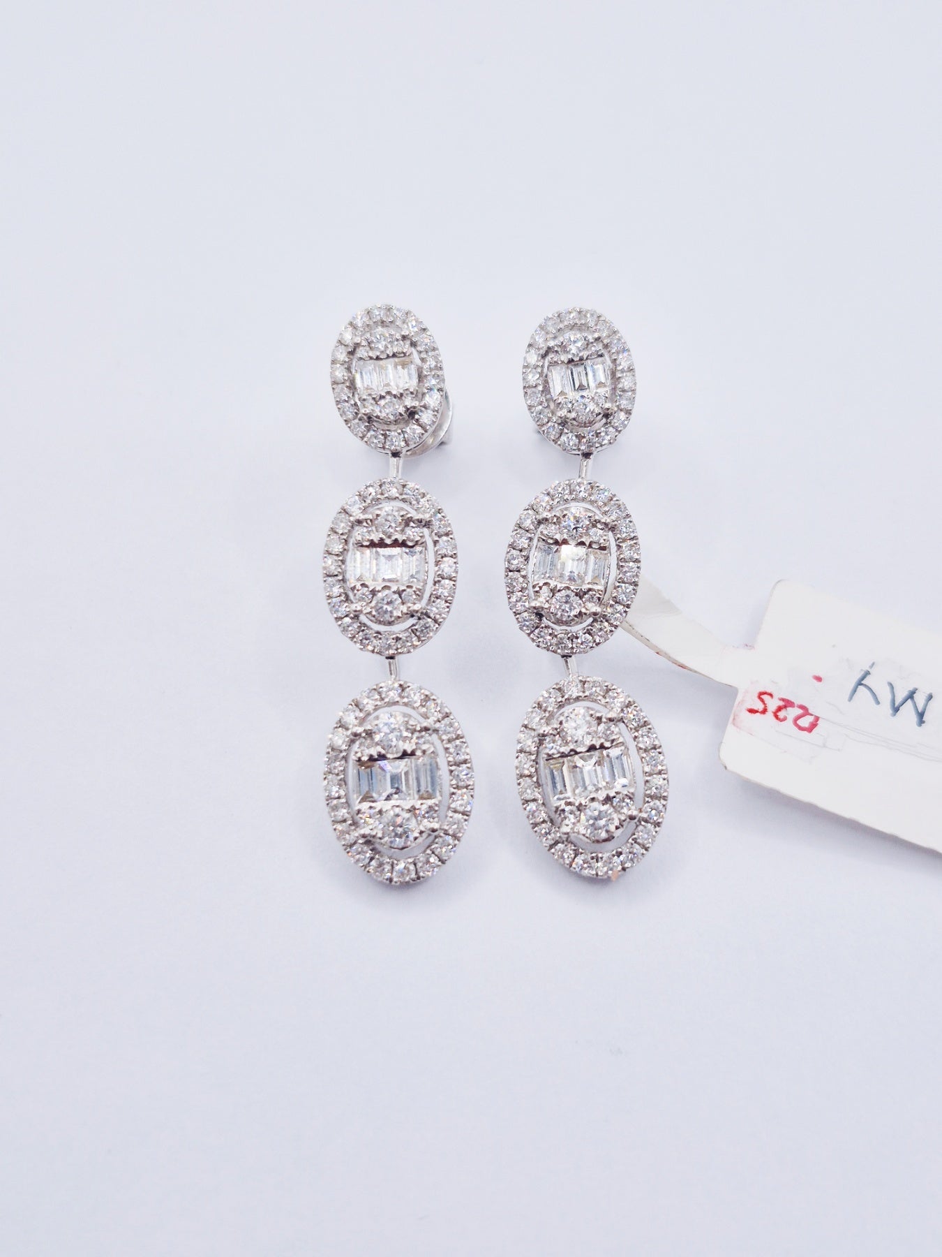 18K Diamond Earrings