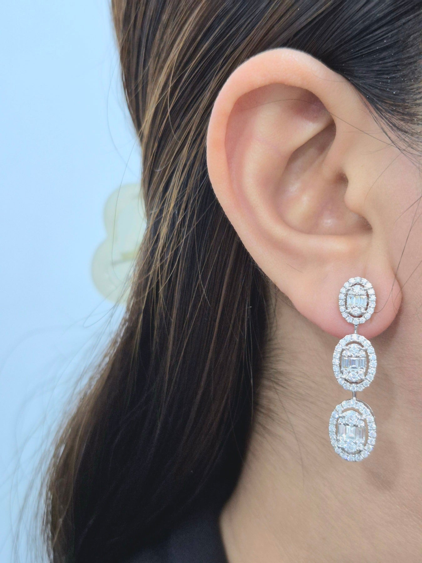 18K Diamond Earrings