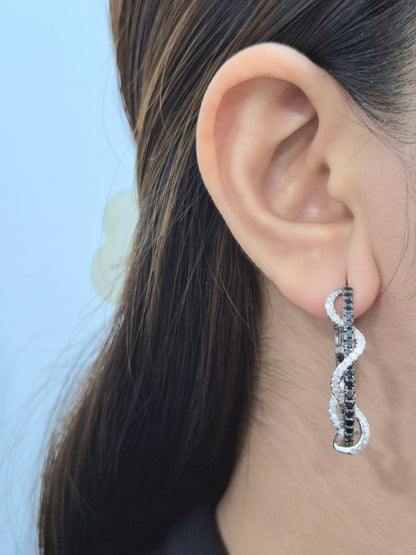 18K Diamond Earrings