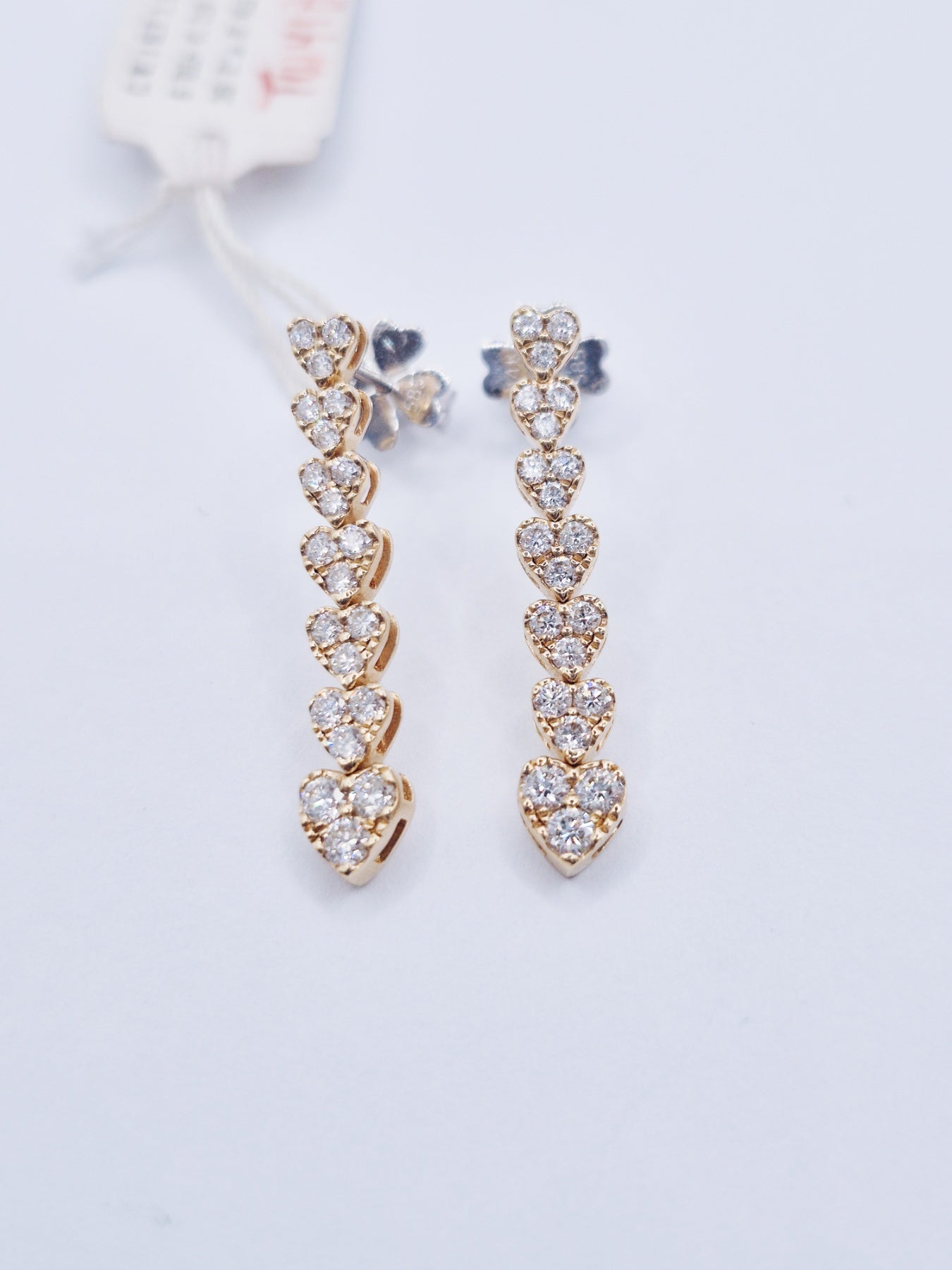 14K Diamond Earrings