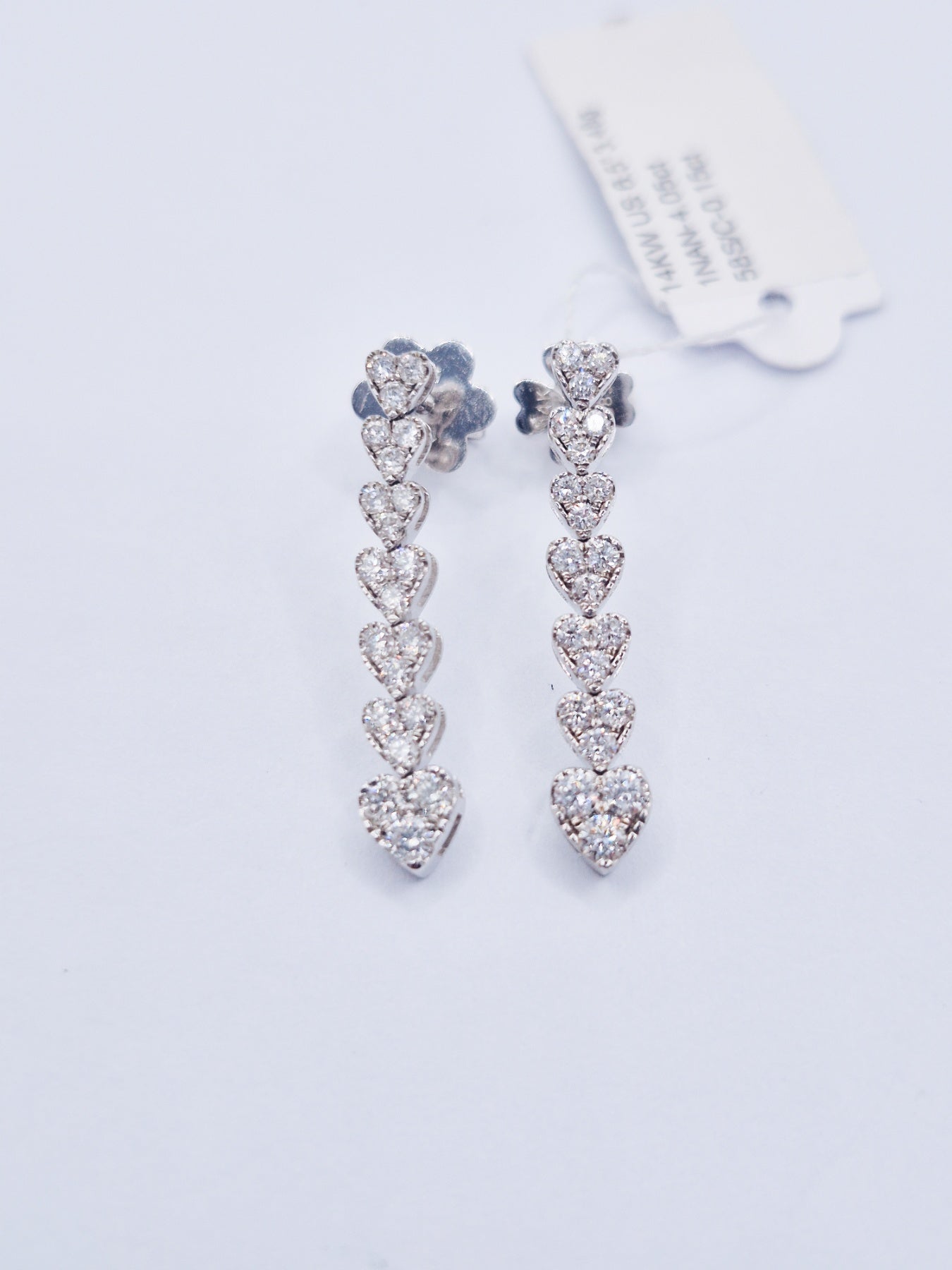 14K Diamond Earrings