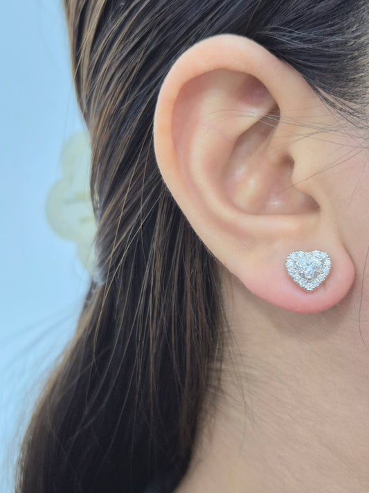 14K Diamond Earrings