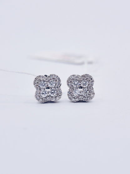 14K Diamond Earrings