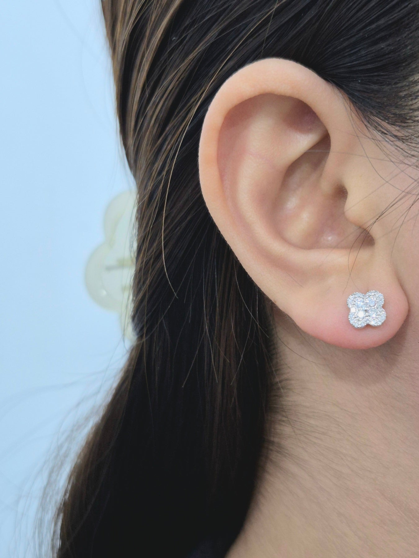 14K Diamond Earrings