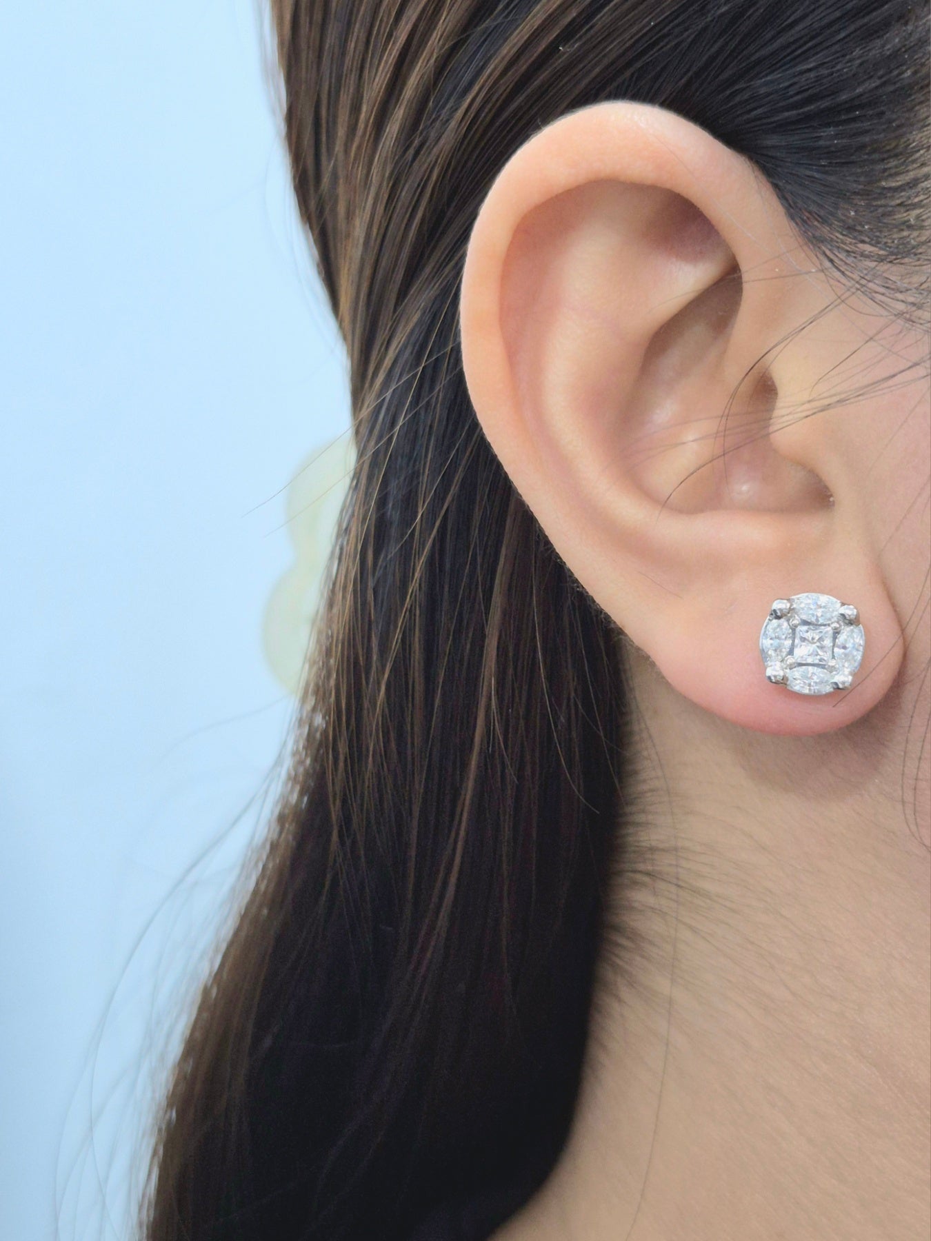 14K First Gen. Diamond Earrings