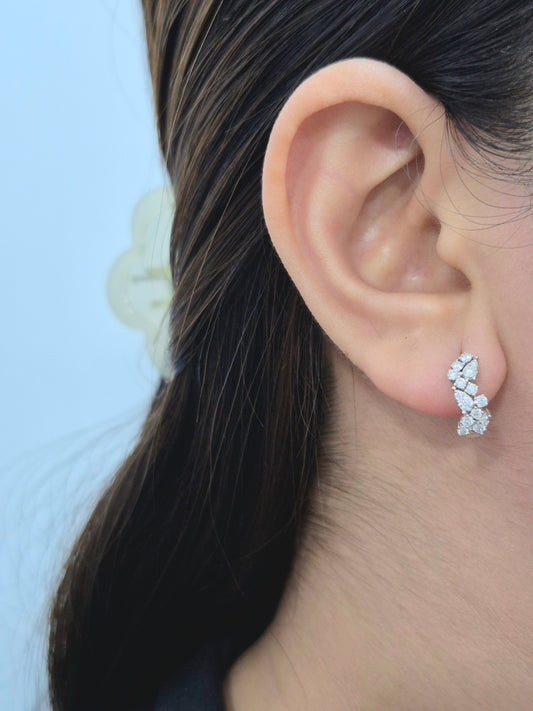 14K Diamond Earrings