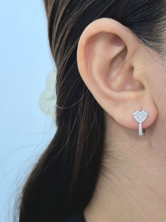 14K Diamond Earrings