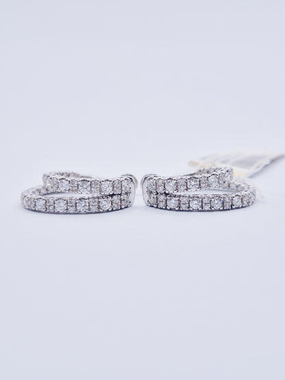14K Diamond Earrings
