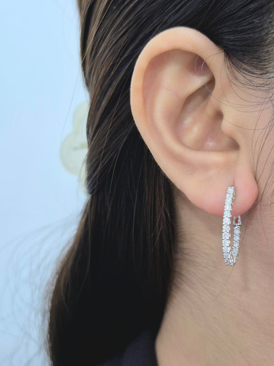 14K Diamond Earrings