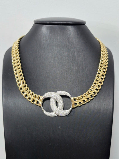 14K Diamond Necklace