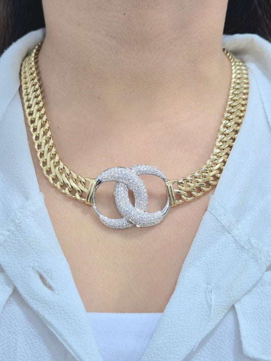 14K Diamond Necklace