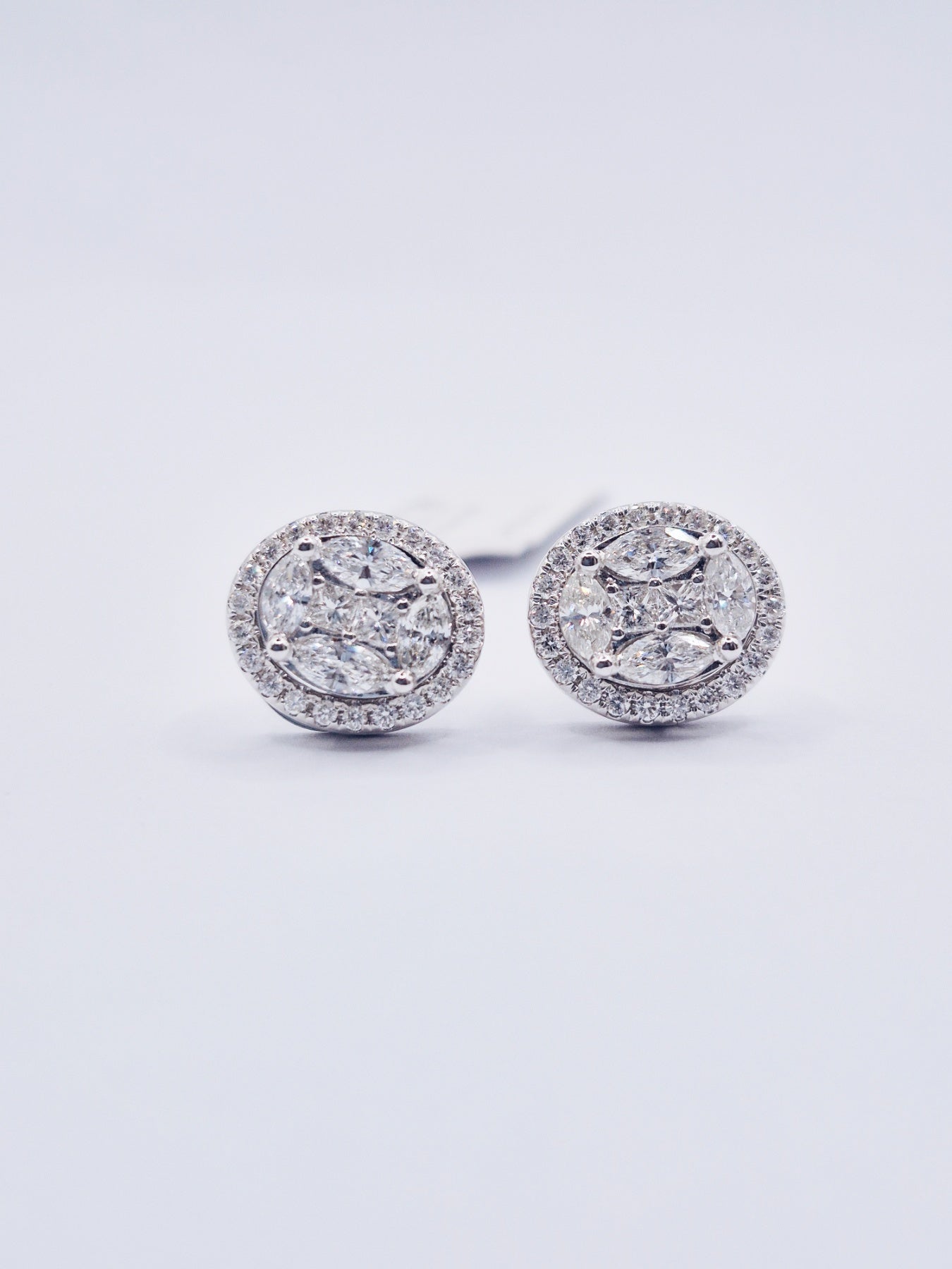14K 2-Way Diamond Earrings