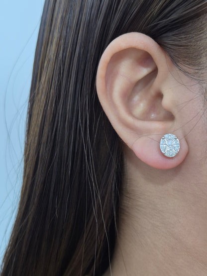 14K 2-Way Diamond Earrings