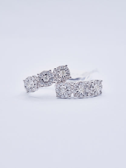 14K Diamond Earrings