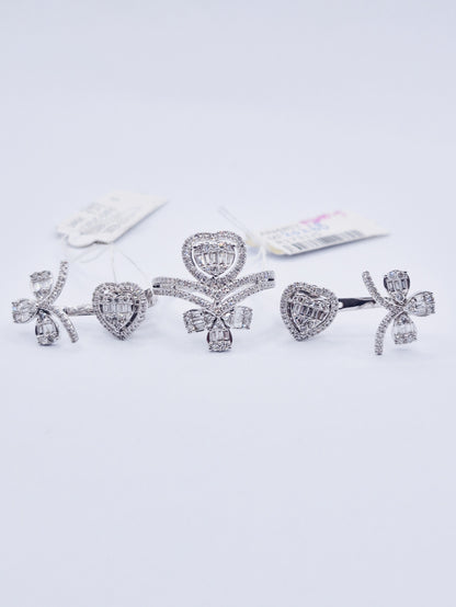 14K 2-way Diamond Set