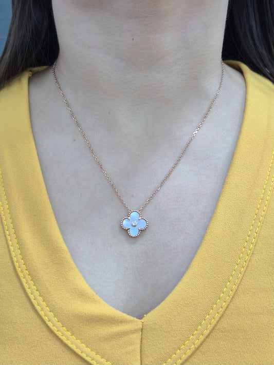 18K HK Setting Necklace