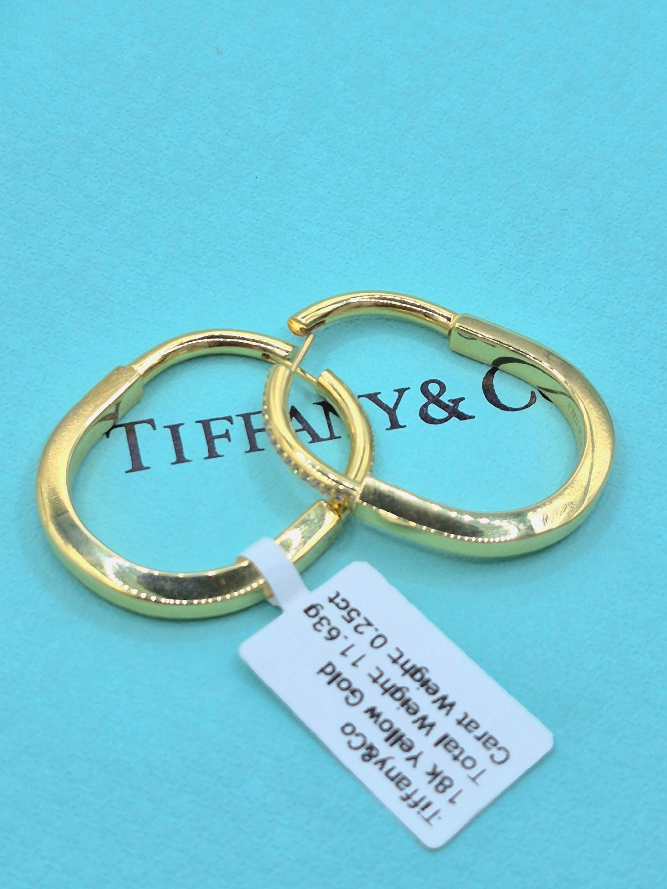 18K HK Setting Diamond Earrings