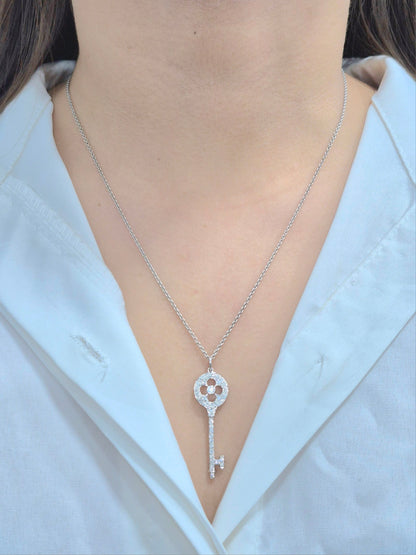 18K HK Setting Diamond Necklace