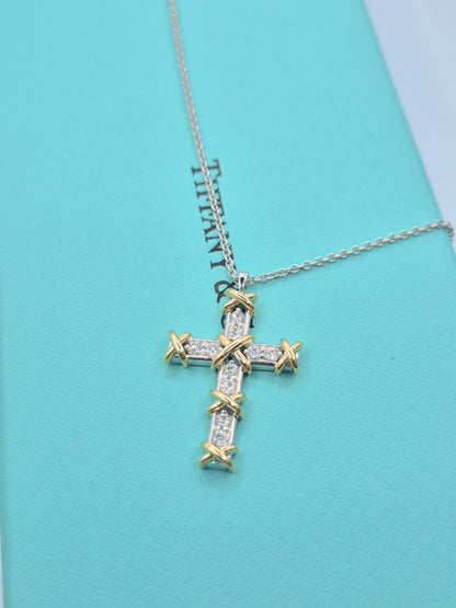 18K HK Setting Diamond Necklace