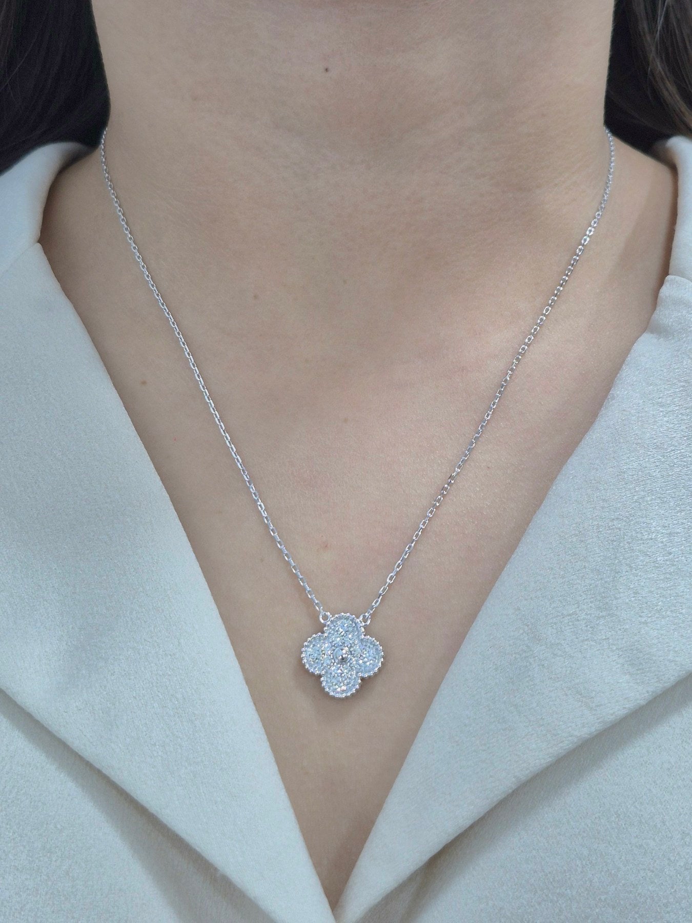 14K Diamond Necklace