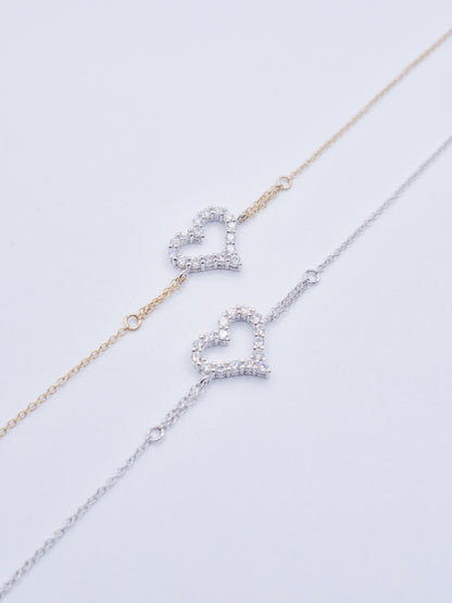 14K Diamond Bracelet