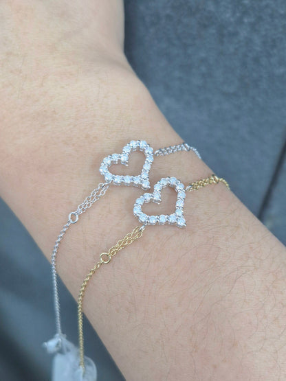 14K Diamond Bracelet