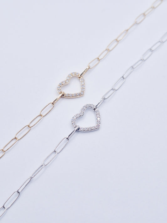 14K Diamond Bracelet