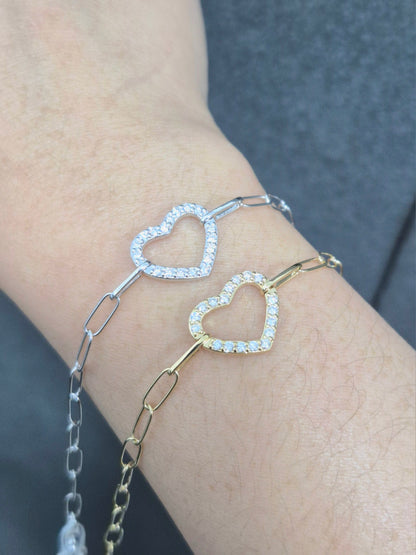 14K Diamond Bracelet