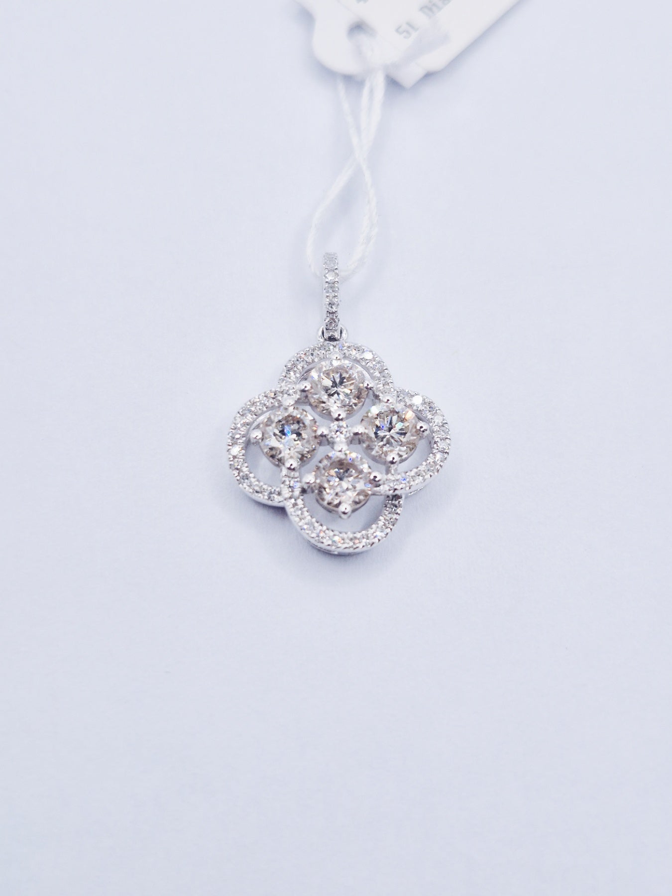 14K Diamond Pendant