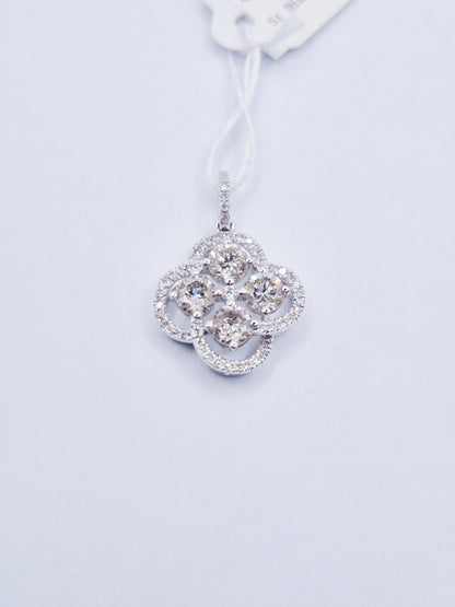 14K Diamond Pendant