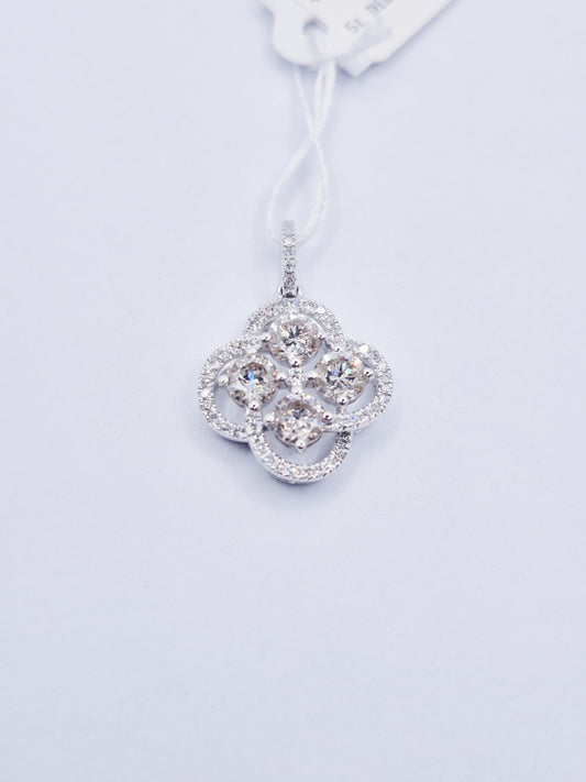 14K Diamond Pendant
