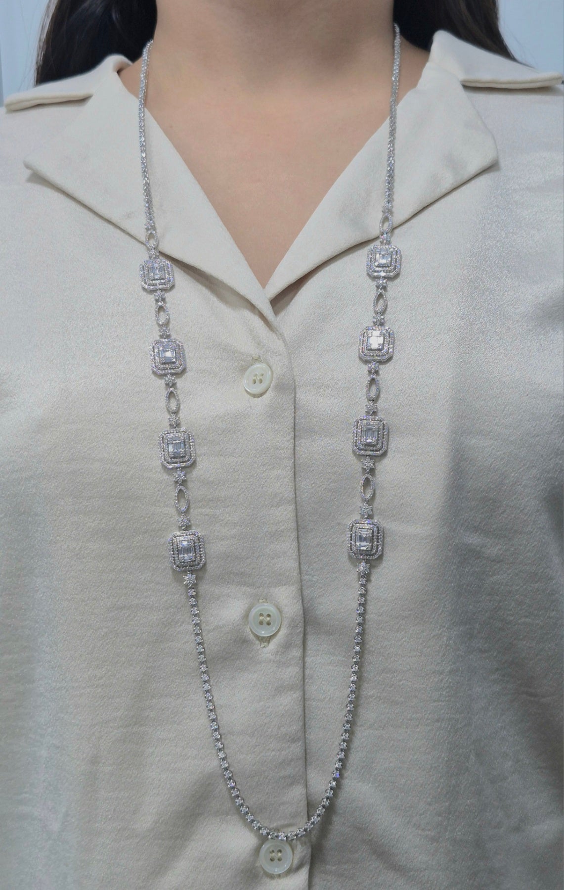14K Diamond Necklace